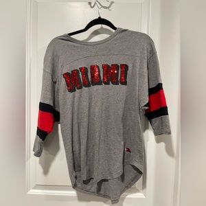 PINK quarter sleeve Miami shirt